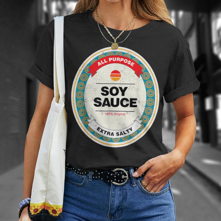 Soy Sauce Easy Halloween Costume Matching Group Couples T-Shirt Gifts for Her