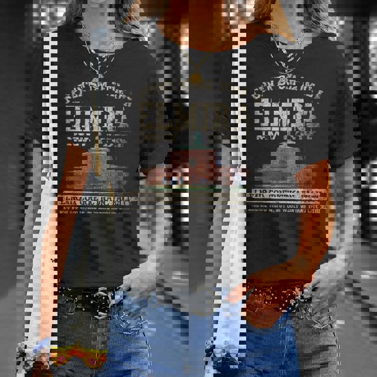 I Spent Some Time In Elmira Ny T-Shirt Gifts for Her