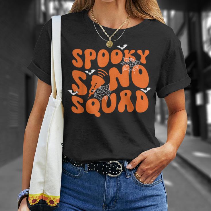 Spooky Sonographer Halloween Ultrasound Tech And Sono Squad T-Shirt Gifts for Her