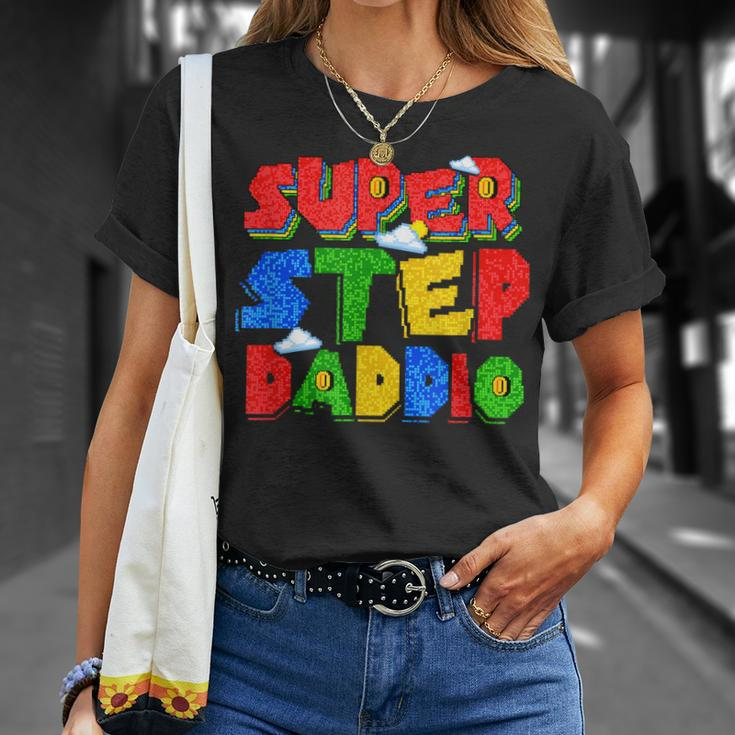 Superstep Daddio Fathers Day Outfits Funny Gift For Daddy Unisex T-Shirt Gifts for Her