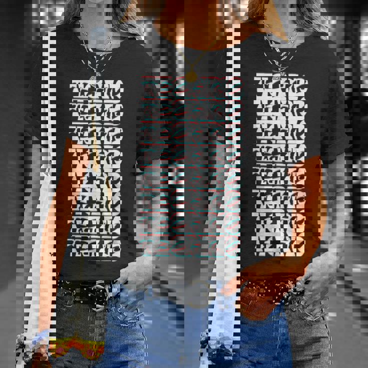 Techno Revolution For Edm Fanatics & Party Enthusiasts Edm Funny Gifts Unisex T-Shirt Gifts for Her