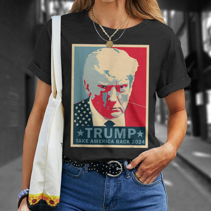 Trump Shot Take America Back 2024 T-Shirt Gifts for Her