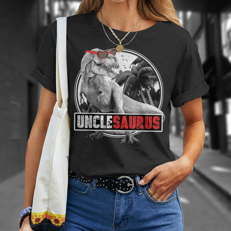UnclesaurusRex Dinosaur Uncle Saurus Matching Unisex T-Shirt Gifts for Her
