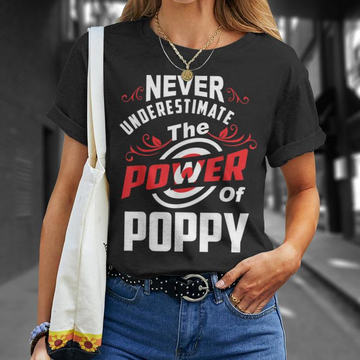 Never Underestimate The Power Of PoppyT-Shirt Gifts for Her