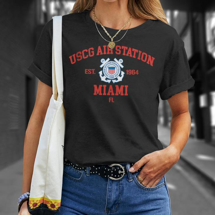 Uscg Coast Guard Air Station Cgas Miami Unisex T-Shirt Gifts for Her