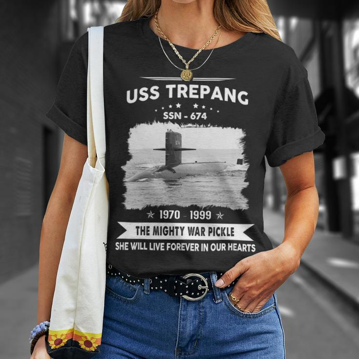 Uss Trepang Ssn 674 Unisex T-Shirt Gifts for Her