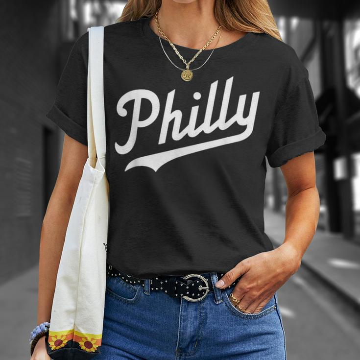 Vintage Distressed Philly Philly Philadelphia T-Shirt Gifts for Her