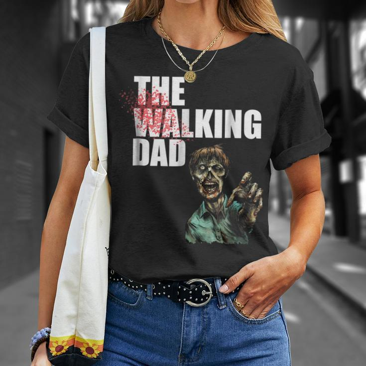 The Walking Dad Fathers Day Horror Movies Walking Dad T-Shirt Gifts for Her