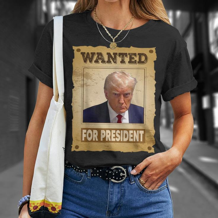 Wanted Donald Trump For President Hot Vintage Legend T-Shirt Gifts for Her