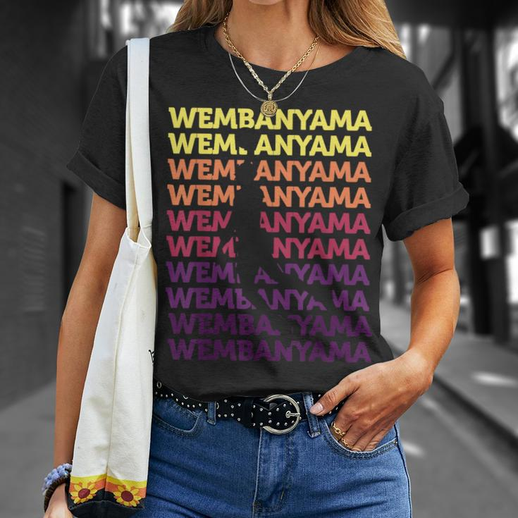 Wembanyama Basketball Amazing Fan T-Shirt Gifts for Her