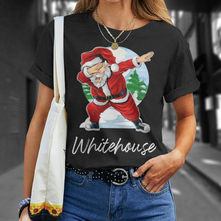 Whitehouse Name Gift Santa Whitehouse Unisex T-Shirt Gifts for Her