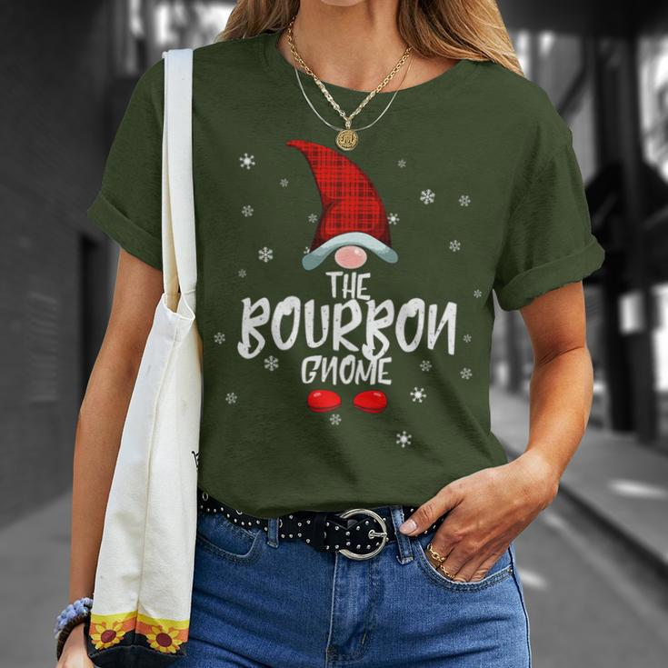 Bourbon Gnome Family Christmas Pajama Bourbon Gnome T-Shirt Gifts for Her