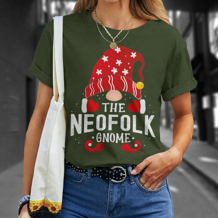 Neofolk Gnome Matching Christmas Pjs For Family T-Shirt Gifts for Her