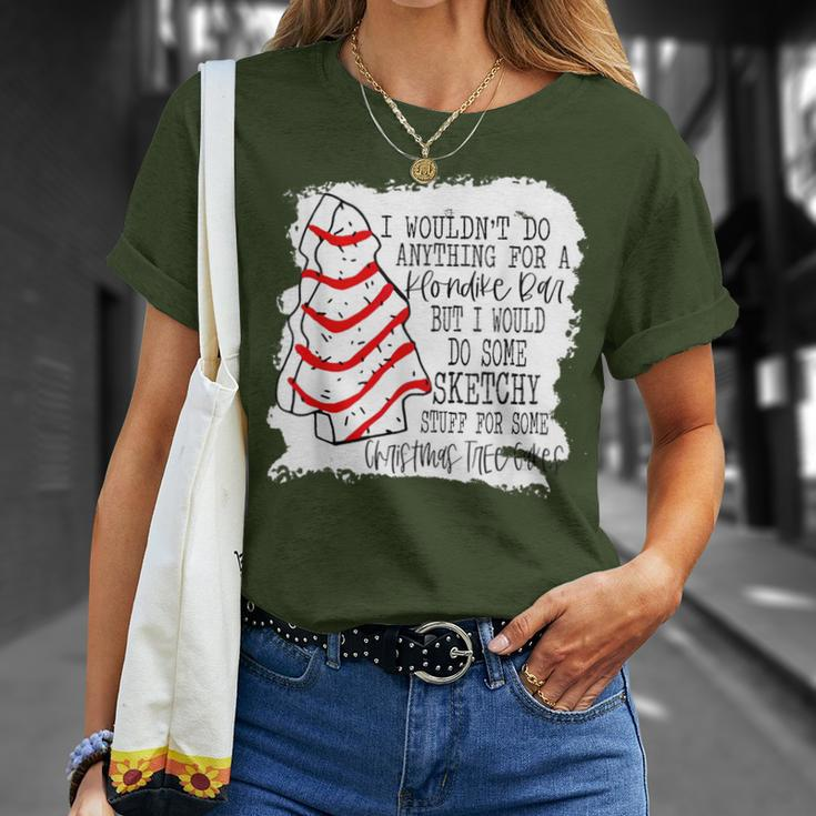 Sketchy Stuff For Some Christmas Tree Cakes Classic T-Shirt Gifts for Her