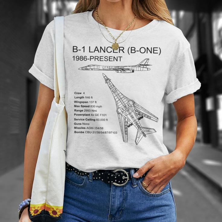 B-1 Lancer T-Shirt Gifts for Her