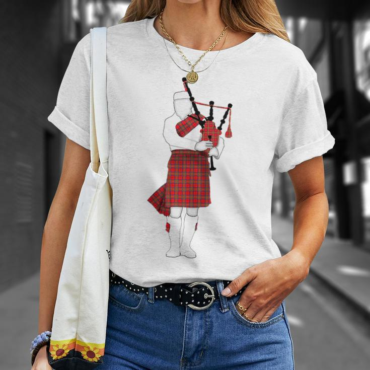 Bagpipe Piper Musician Music Unisex T-Shirt Gifts for Her