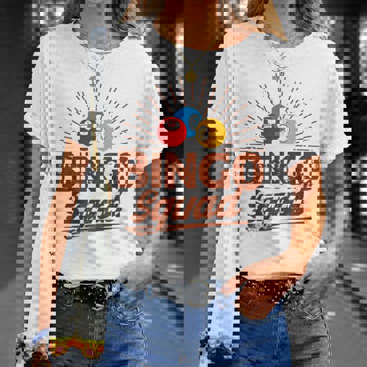 Bingo Player Bingo Squad Unisex T-Shirt Gifts for Her