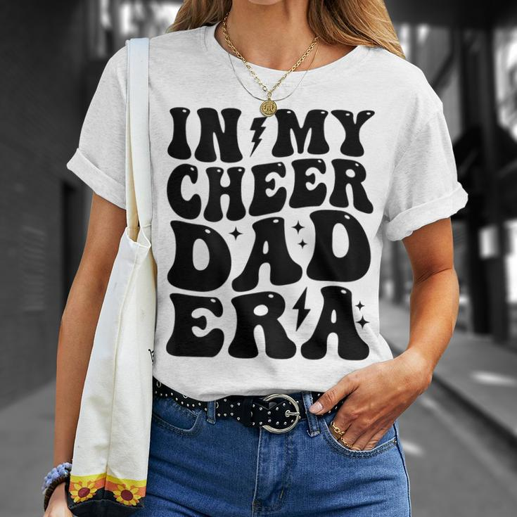 In My Cheer Dad Era Cheerleading Football Cheerleader Dad T-Shirt Gifts for Her