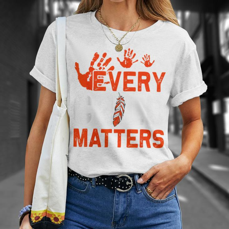 Every Orange Child Matters Indigenous People Orange Day T-Shirt Gifts for Her
