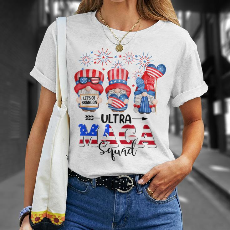 Funny Ultra Maga Squad Gnomes 4Th Of July Ultra Mega Unisex T-Shirt Gifts for Her