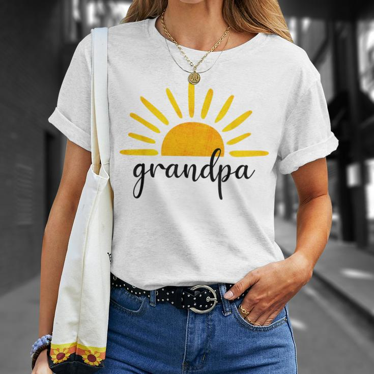Grandpa Of The Birthday First Trip Around The Sun Birthday Unisex T-Shirt Gifts for Her
