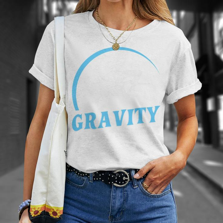 Gravity Is For The Weak High Jump Track T-Shirt Gifts for Her