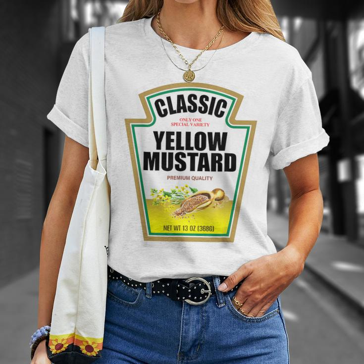 Ketchup Mustard Easy Diy Halloween Couples Costume Condiment T-Shirt Gifts for Her