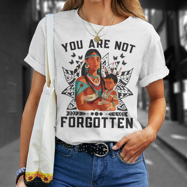 You Are Not Forgotten Canada Orange Day Indigenous Children T-Shirt Gifts for Her