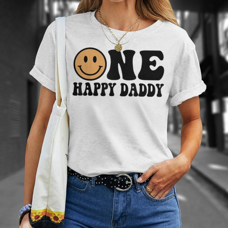 One Happy Dude 1St Birthday One Cool Daddy Family Matching T-Shirt Gifts for Her