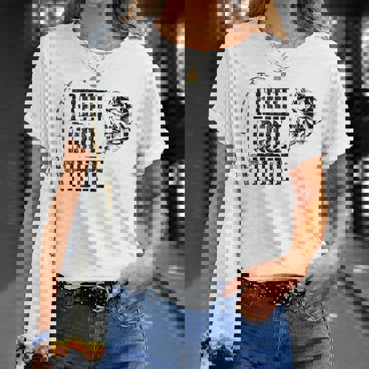 Pepe Fishing Reel Cool Pepe T-Shirt Gifts for Her