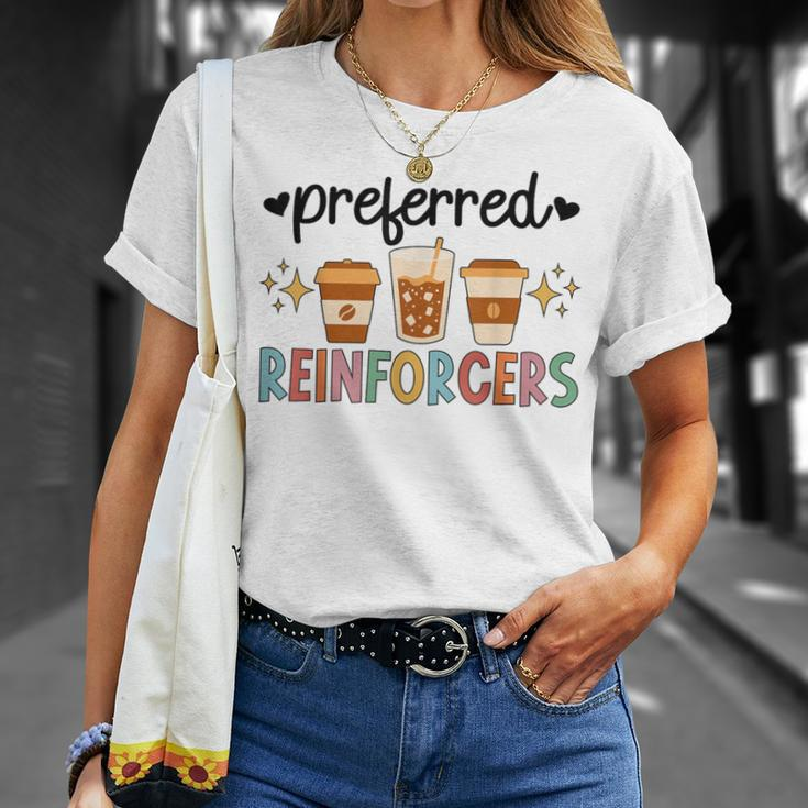 Preferred Reinforcers Aba Therapist Aba Therapy T-Shirt Gifts for Her
