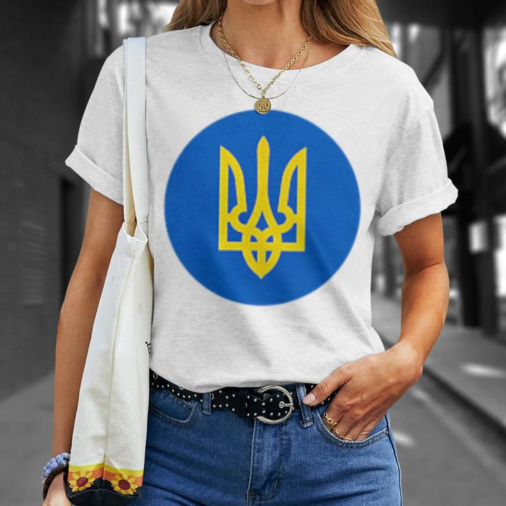 President Ukraine Zelensky Trident Ukrainian Zelenskyy T-Shirt Gifts for Her