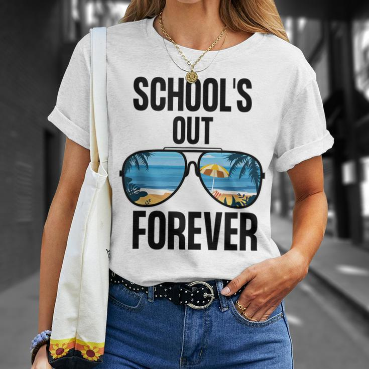 Schools Out Forever Graduation Last Day Of School Unisex T-Shirt Gifts for Her
