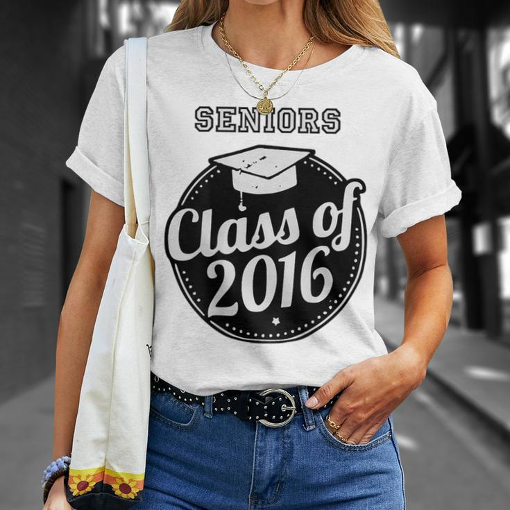 Seniors Class Of 2016 Graduation T-Shirt Gifts for Her