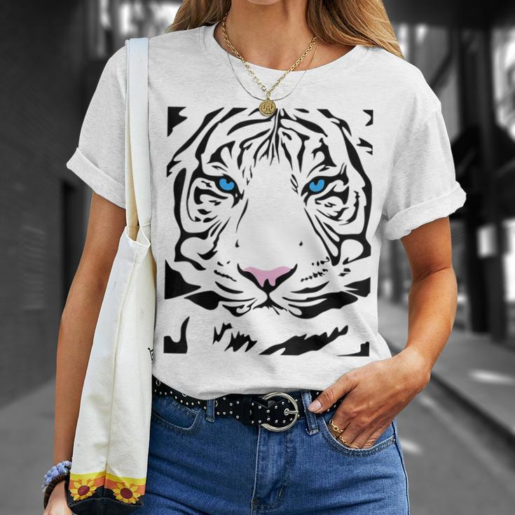Tiger Tigress Face Fierce And Wild Beautiful Big CatT-Shirt Gifts for Her