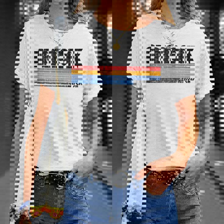 Vintage 70S 80S Style Armonk Ny T-Shirt Gifts for Her