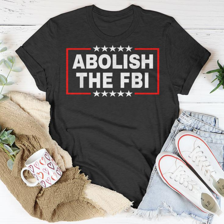 Abolish The Federal Bureau Of Investigation Fbi Pro Trump T-Shirt Unique Gifts