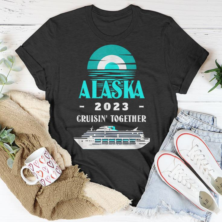 Alaska Vacation Cruisin Together Alaska Cruise 2023 Unisex T-Shirt Funny Gifts