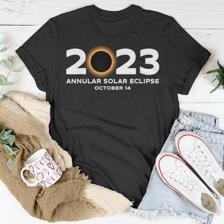Annular Solar Eclipse 2023 October 14 Astronomy Lover T-Shirt Unique Gifts