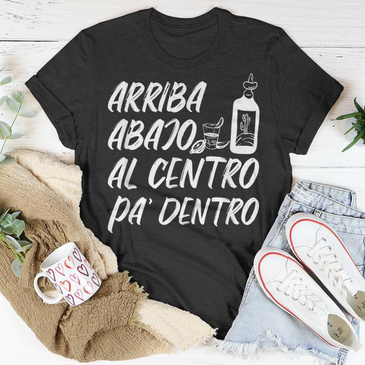 Arriba Abajo Al Centro Pa Dentro Mexican Cinco De Mayo T-Shirt Unique Gifts