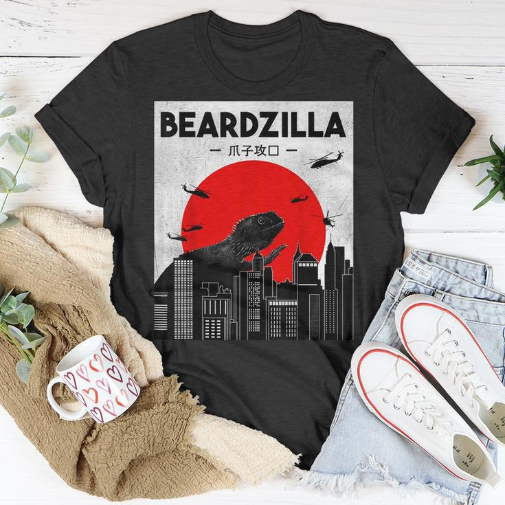 Bearded Dragon Beardzilla Lizard Lover Reptile Lover T-Shirt Unique Gifts