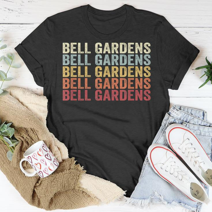 Bell Gardens California Bell Gardens Ca Retro Vintage Text T-Shirt Unique Gifts