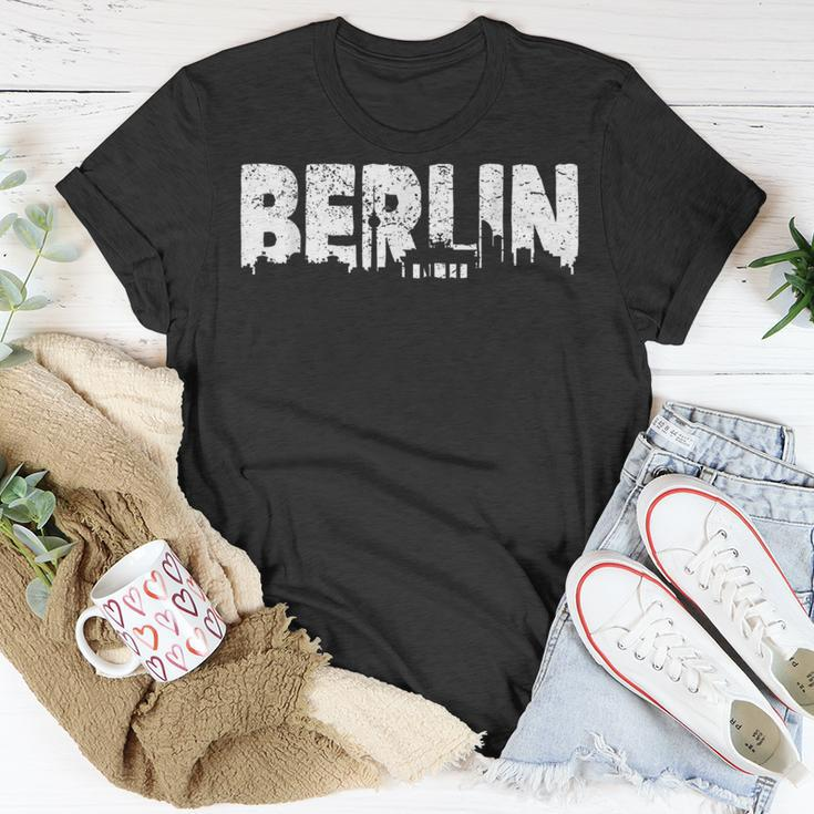 Berlin Souvenir Berlin City Germany Skyline Berlin Unisex T-Shirt Unique Gifts