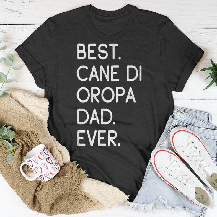 Best Cane Di Oropa Dad Ever Cane Pastore Di Oropa T-Shirt Unique Gifts