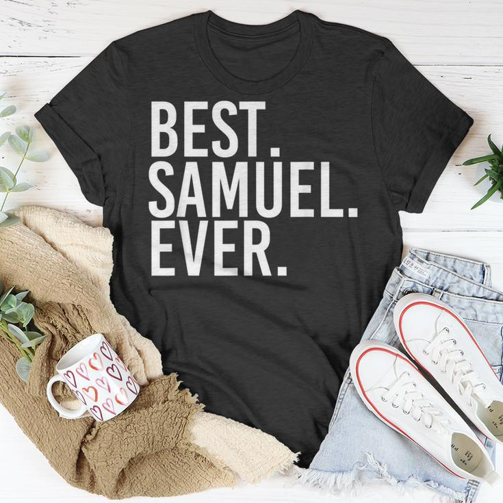 Best Samuel Ever Father's Idea T-Shirt Unique Gifts