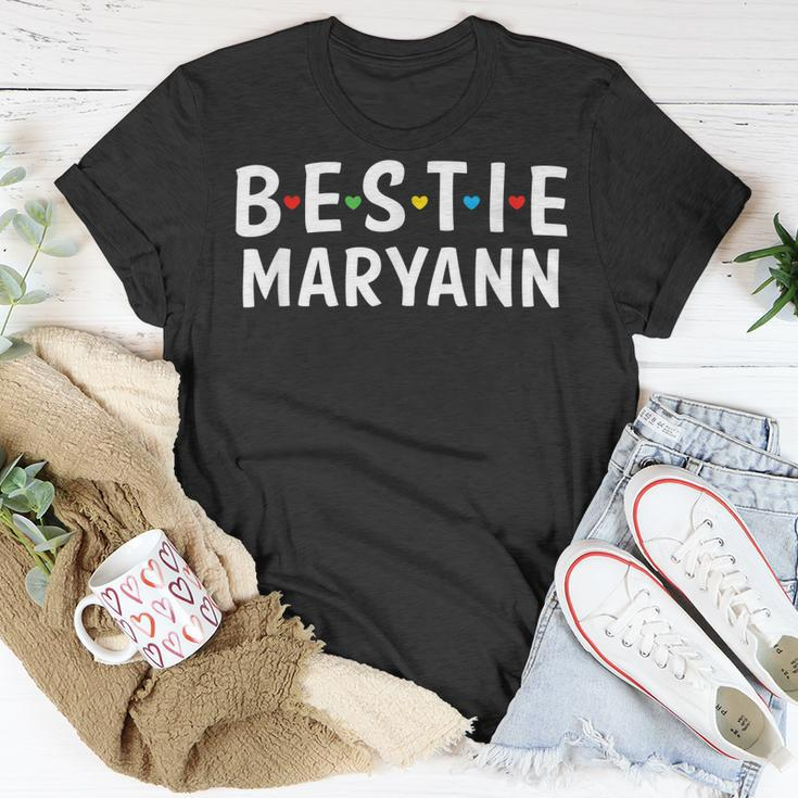 Bestie Maryann Name Bestie Squad Design Best Friend Maryann Unisex T-Shirt Unique Gifts