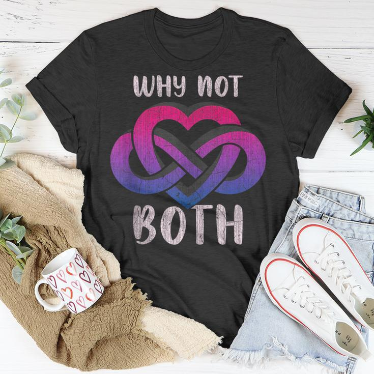 Bi Polyamory Polyamory Symbol Bisexual Colors Bi Pride Unisex T-Shirt Unique Gifts