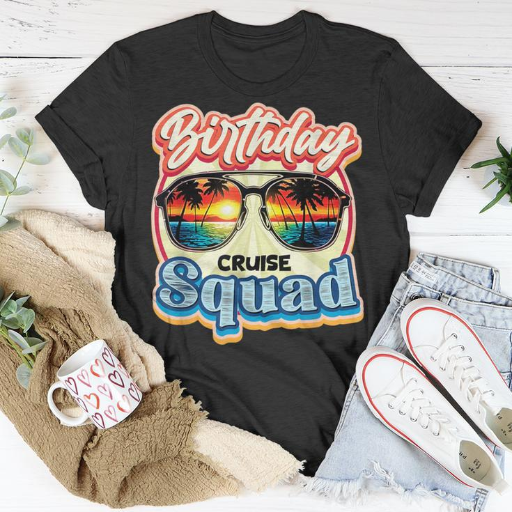 Birthday Cruise Squad Ship Vacation Party Cruising T-Shirt Unique Gifts