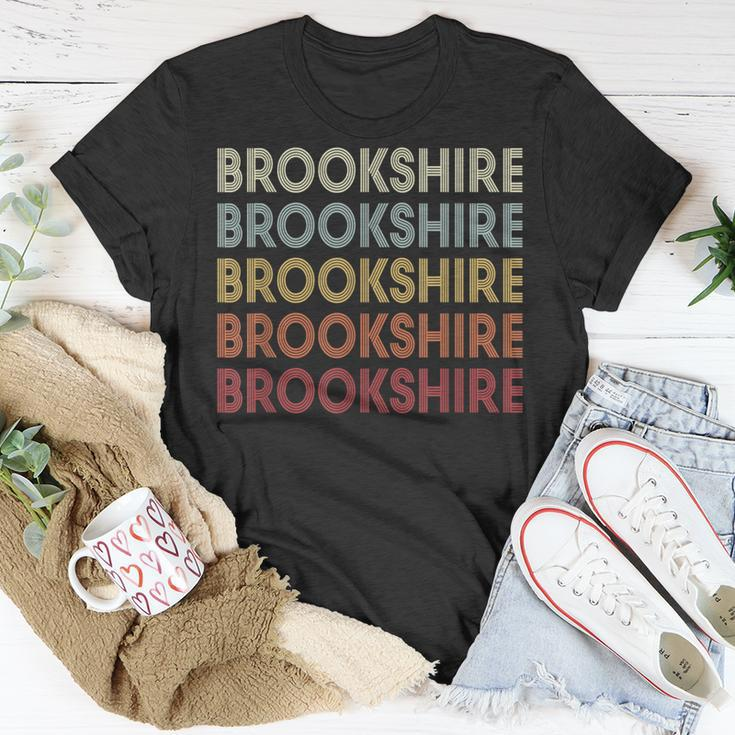 Brookshire Texas Brookshire Tx Retro Vintage Text T-Shirt Unique Gifts