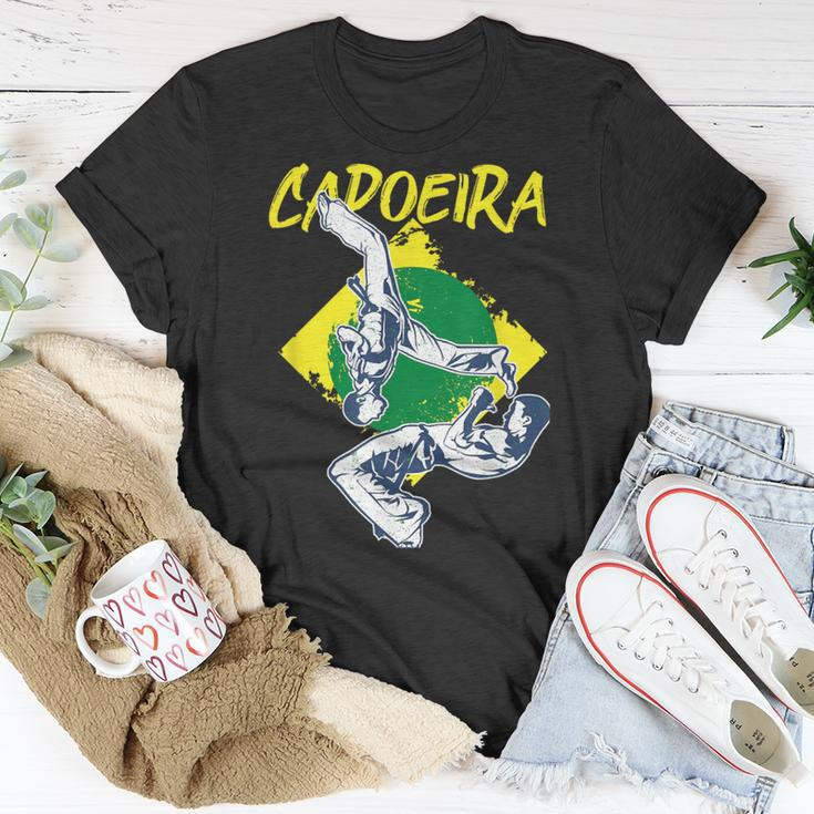 Capoeira Brazilian Flag Fight Capo Ginga Music Martial Arts T-Shirt Unique Gifts